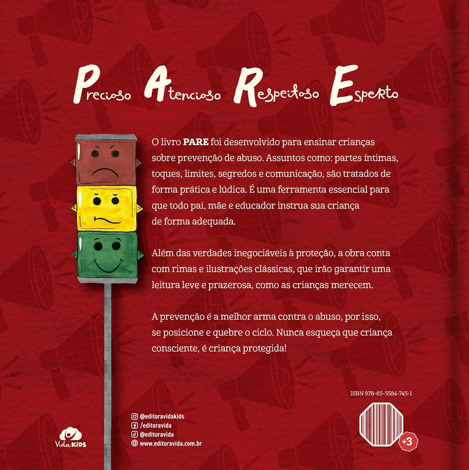 livro pare verso Vida Plena BemEstar