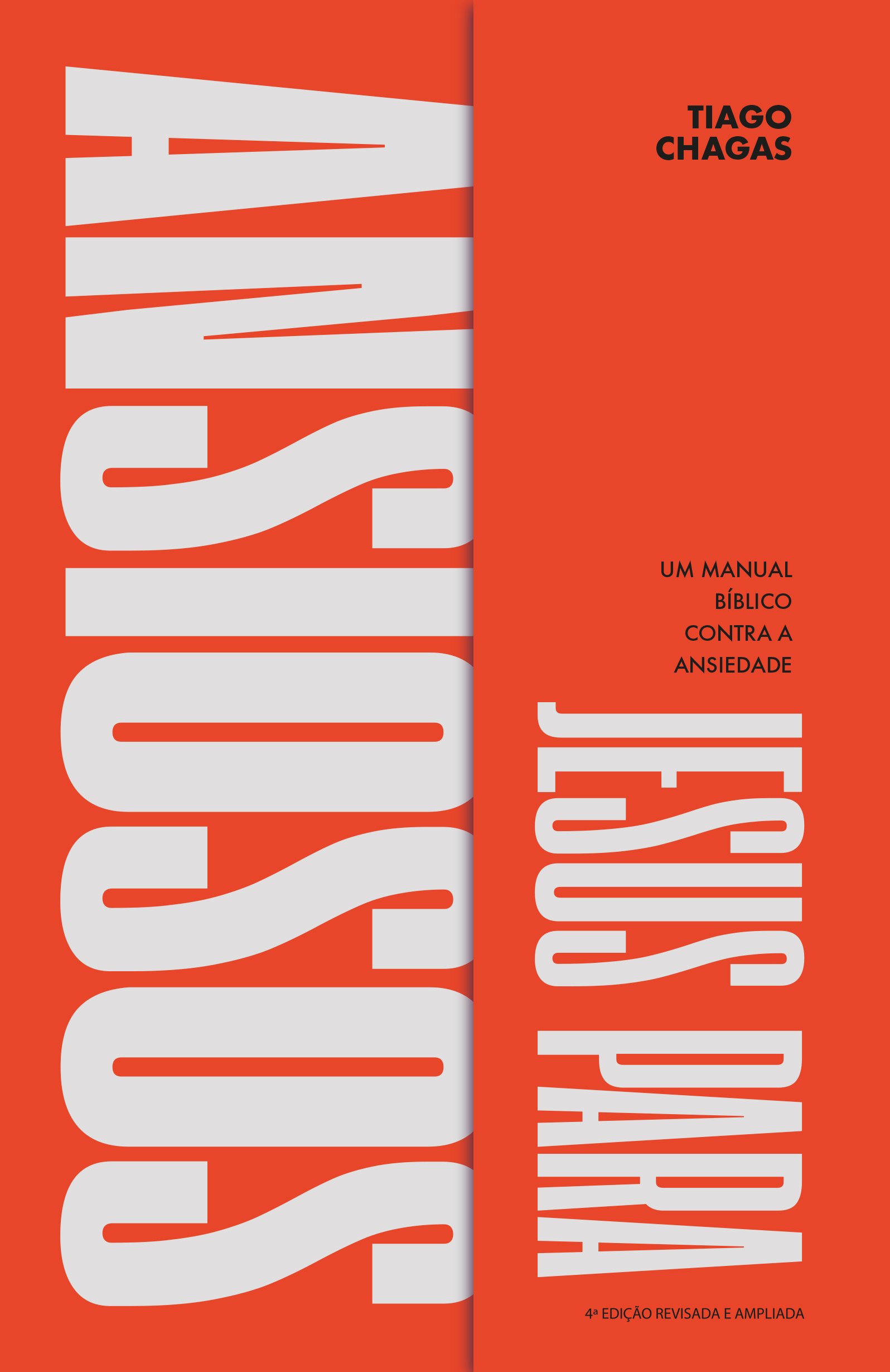 Capa do livro Jesus para ansiosos de Tiago Chagas